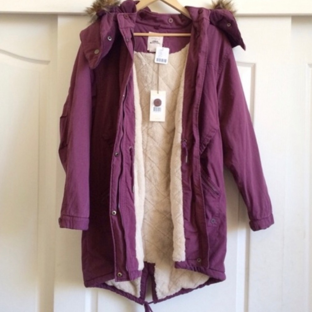 Urban Outfitters × Nümph Rebecca Parka Lined Winter Coat with Hood